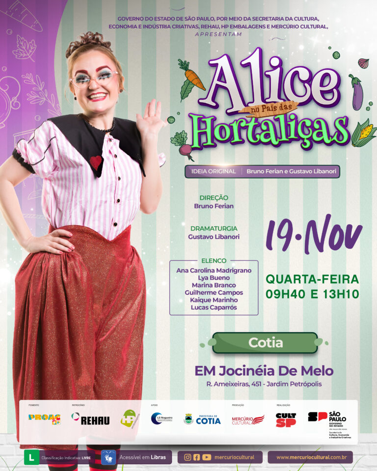 Leia mais sobre o artigo Alice no País das Hortaliças