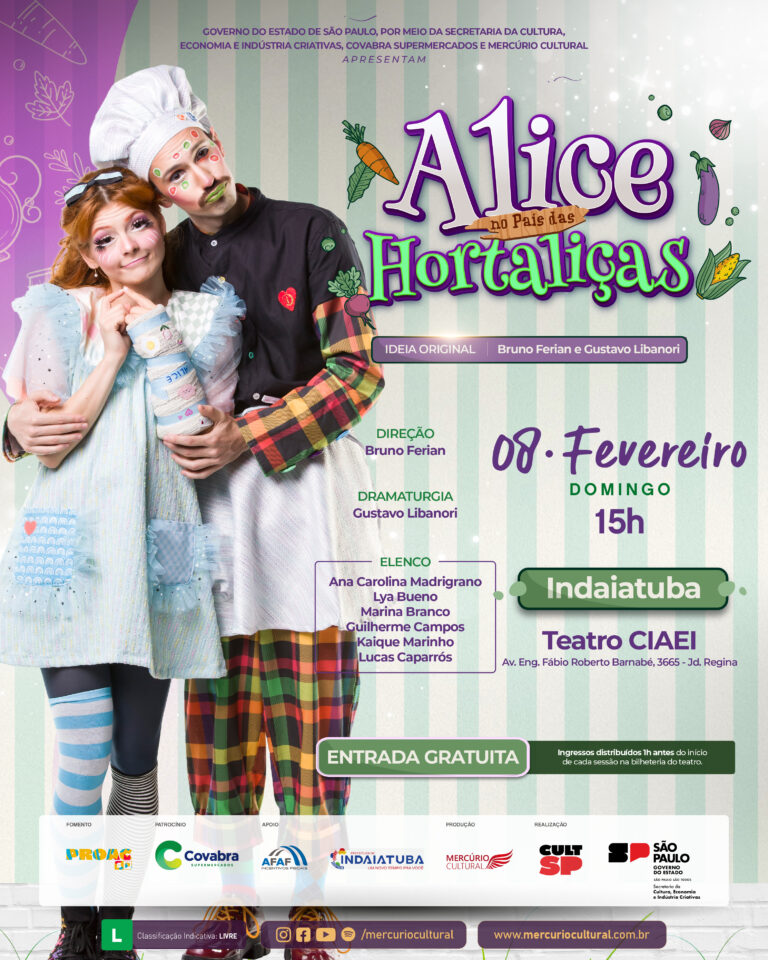 Leia mais sobre o artigo Alice no País das Hortaliças