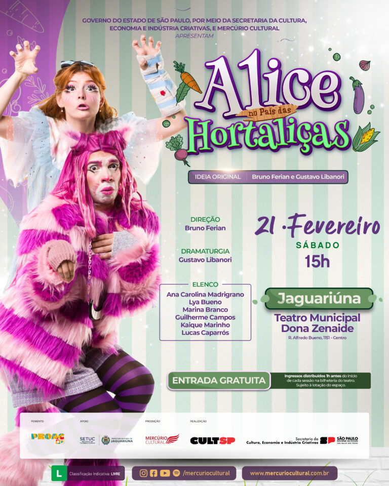 Leia mais sobre o artigo Alice no País das Hortaliças